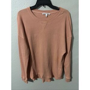 ❤️Seven7 Waffle Knit Long Sleeve Top